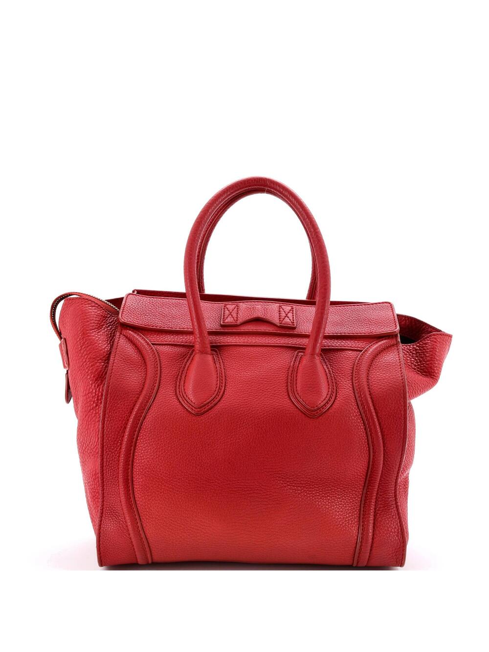Celine Luggage Bag Grainy Leather Mini #233130C10B - Picture 3 of 7